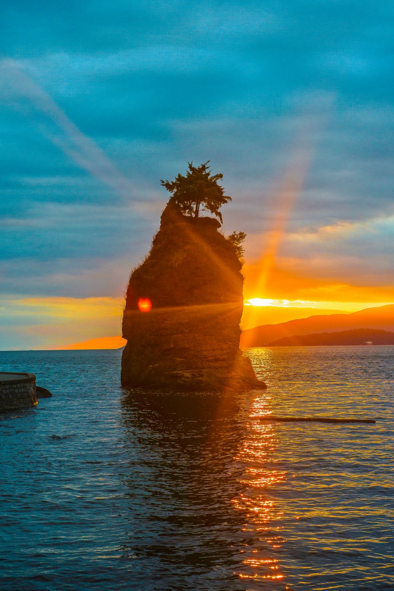 Siwash Rock SUNSET