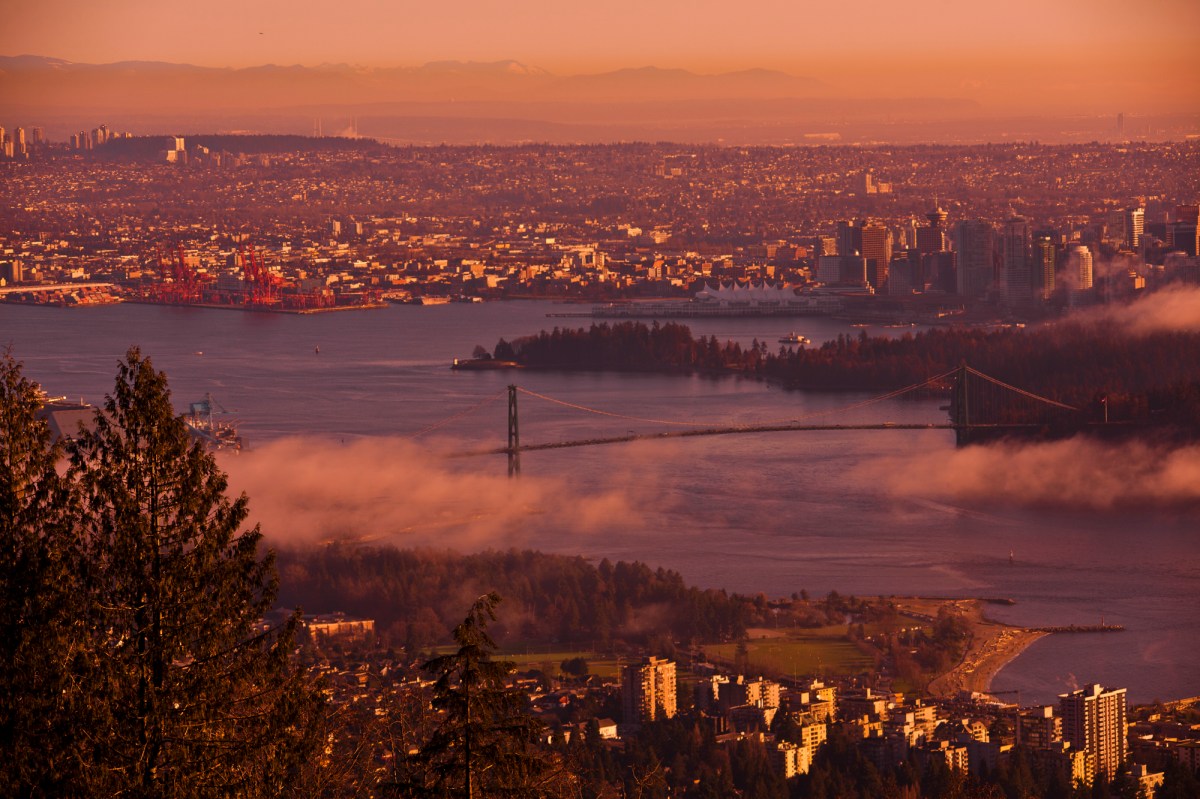 Vancouver at sunrise