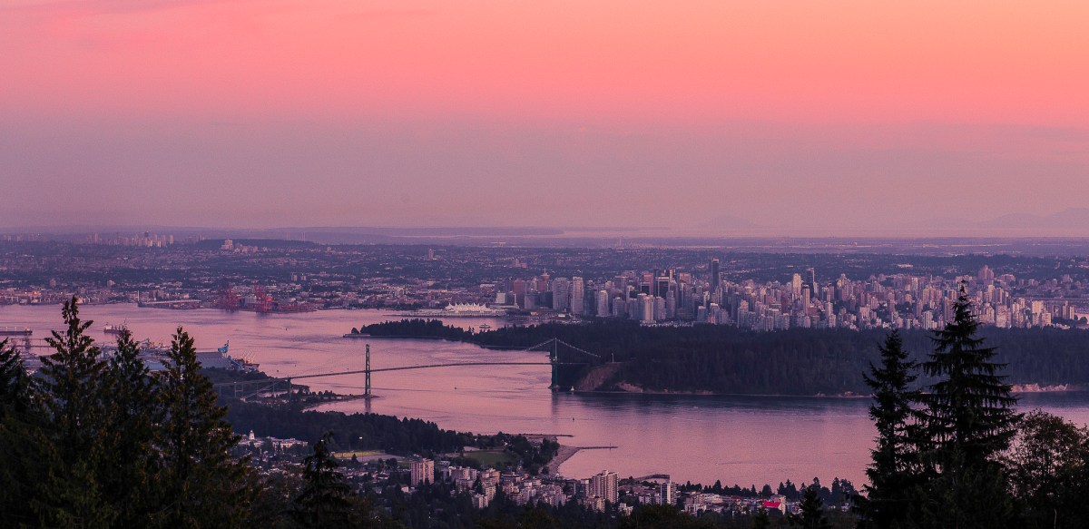 Vancouver at sunrise